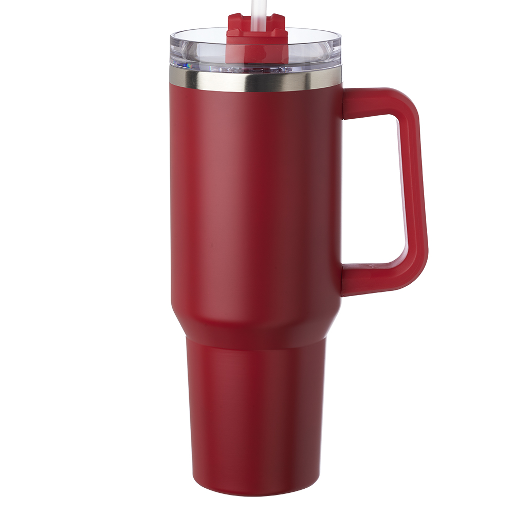40 oz. Alps Stainless Steel Travel Mugs with Handle 14