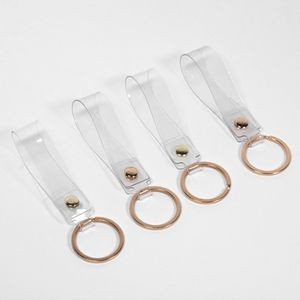 Chic Shine PVC Organizer Keychain Key Ring With Band 1