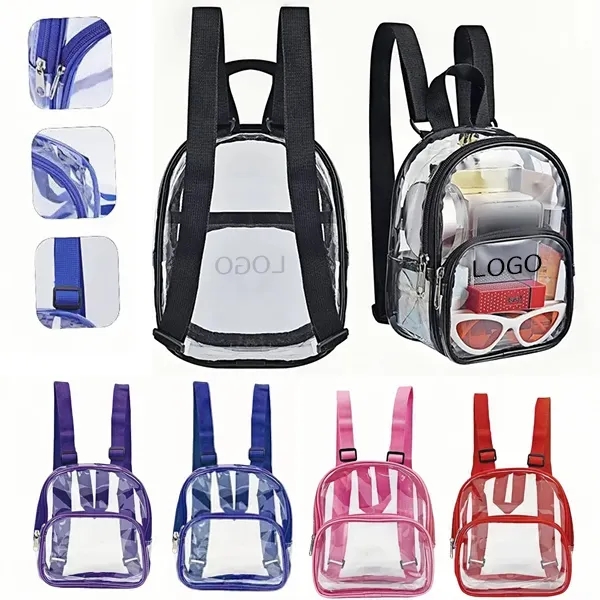 Waterproof Clear Mini Bag with Transparent Small Purse 5