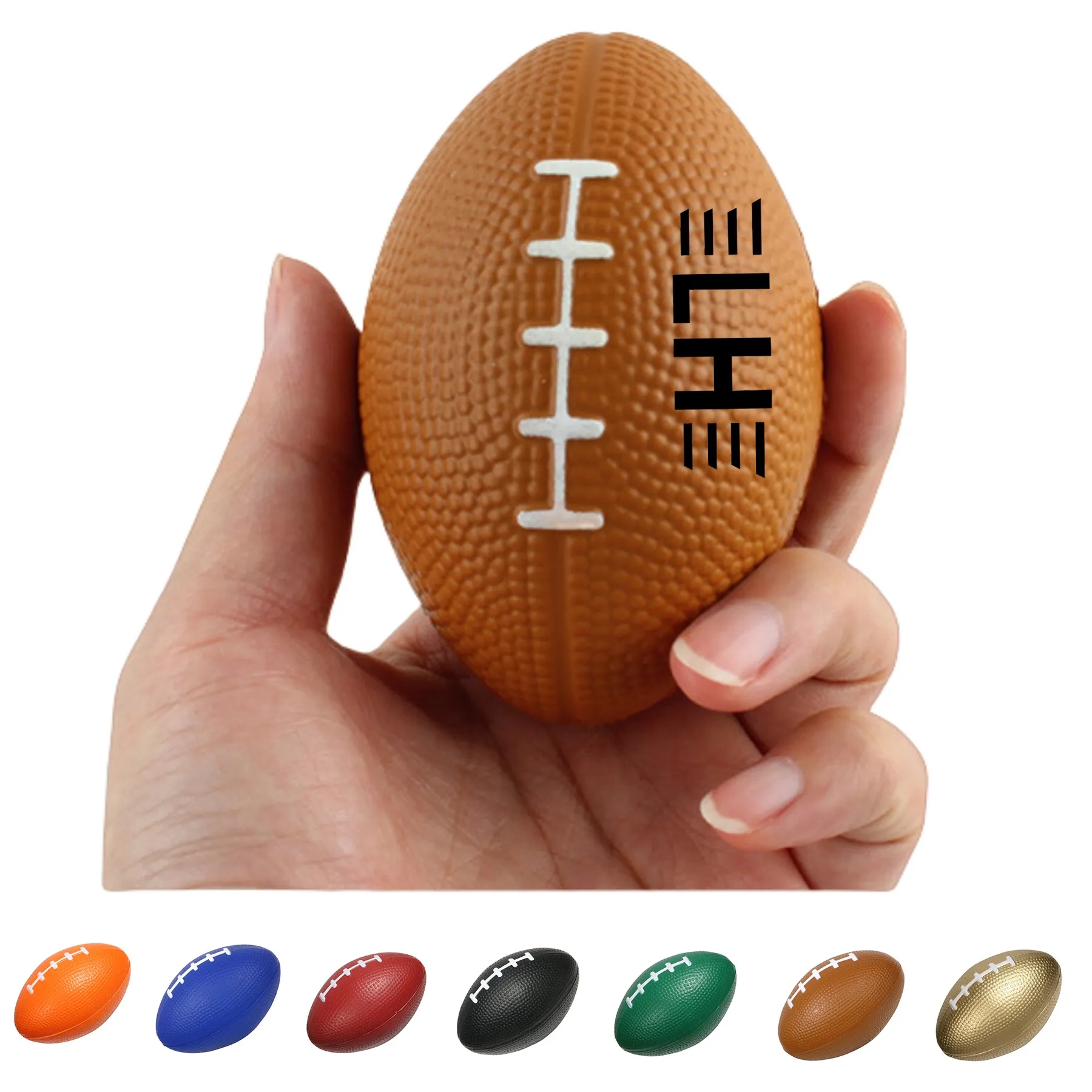 3.5" Football Shape Stress Reliever 5
