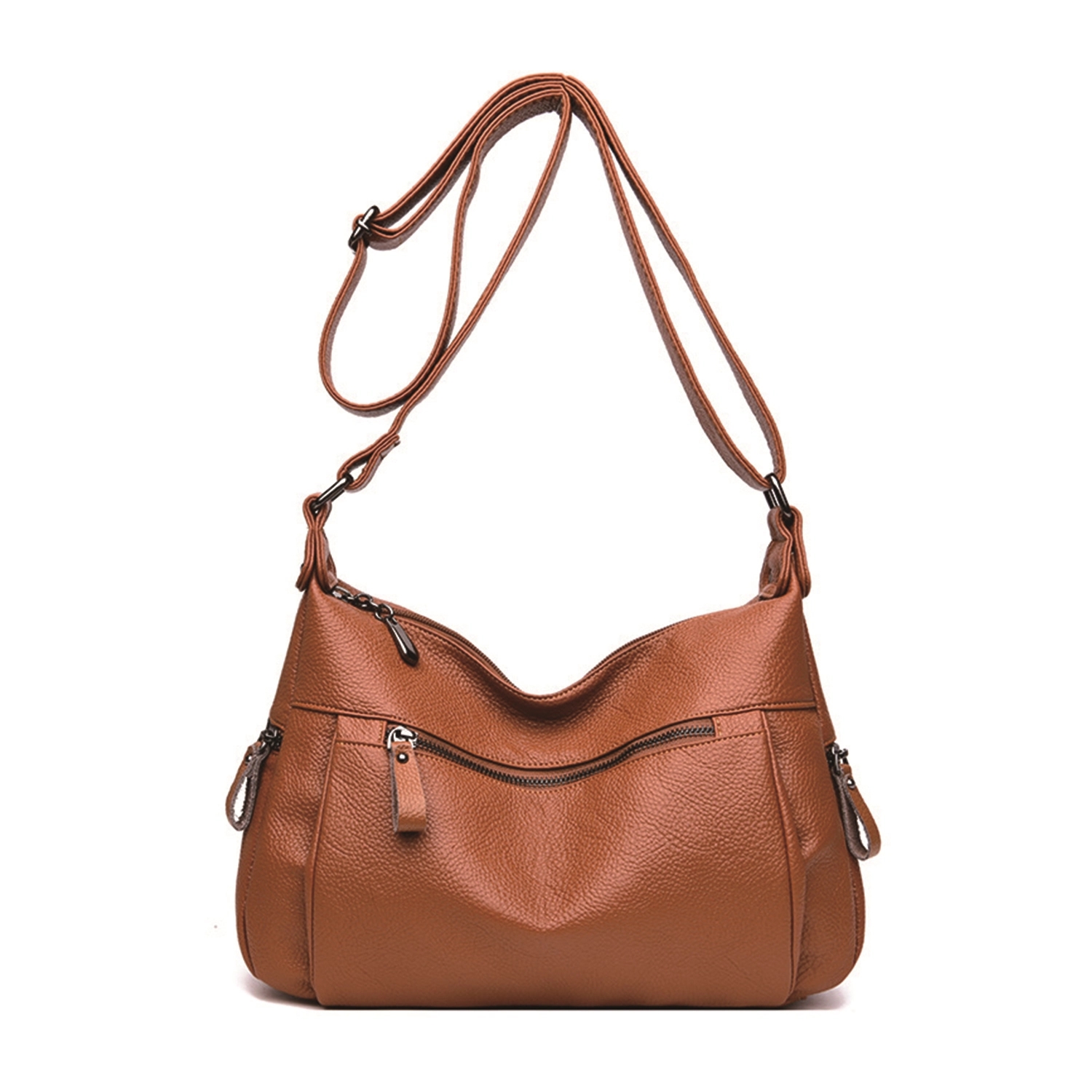 Soft Leather Hobo Shoulder Bag Ladies Crossbody Tote Purses 3