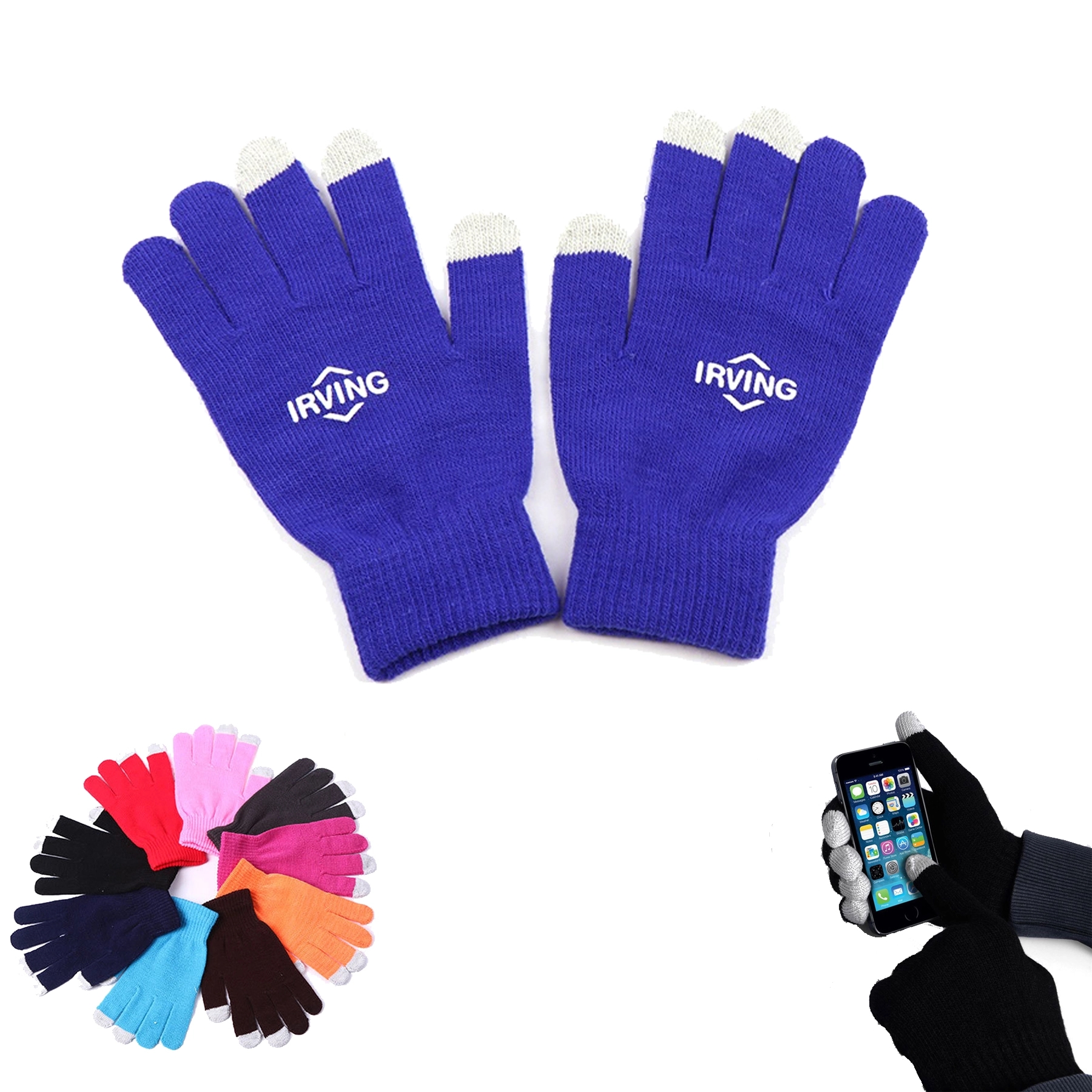 Winter Touchscreen Warm Knit Texting Gloves 1