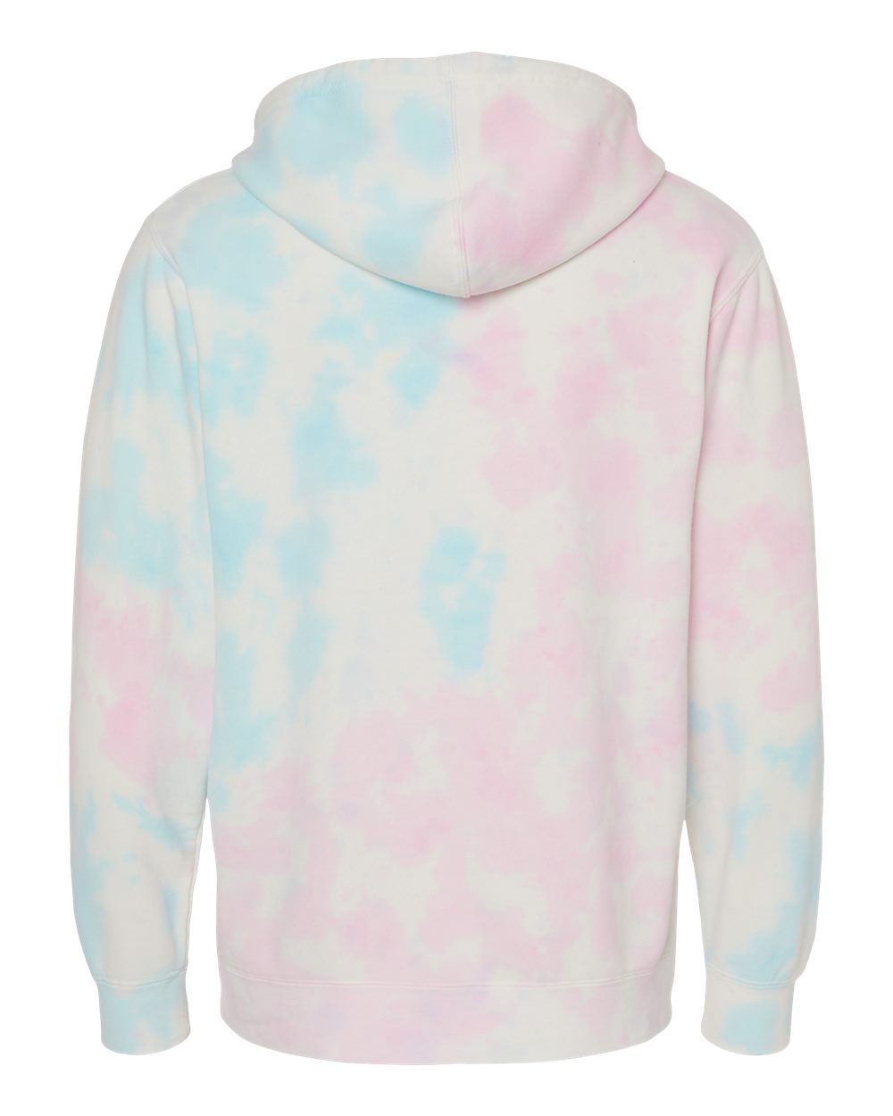 Unisex Midweight Tie-Dyed Hooded Sweatshirt - PRM4500TD 2