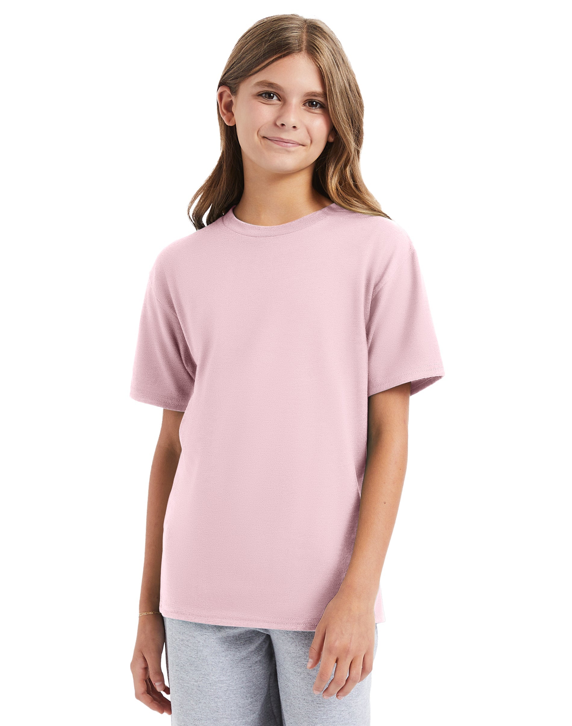 Hanes Perfect-T Youth Short Sleeve T-shirt 8