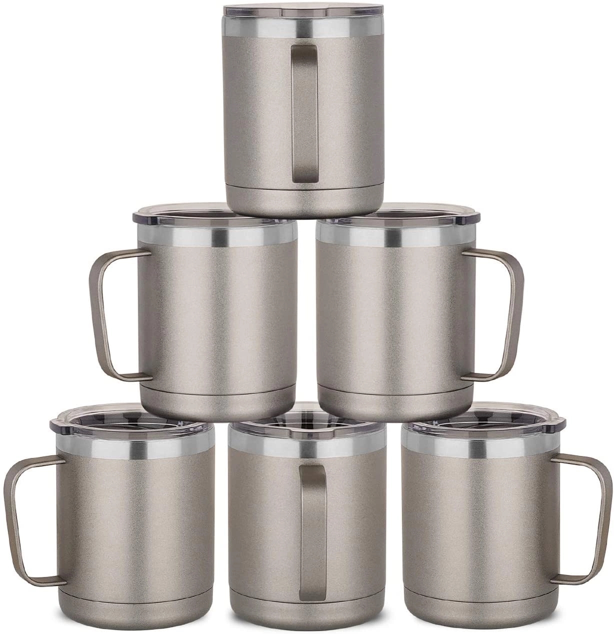Stainless Steel Camping Mug, 12 oz. 4