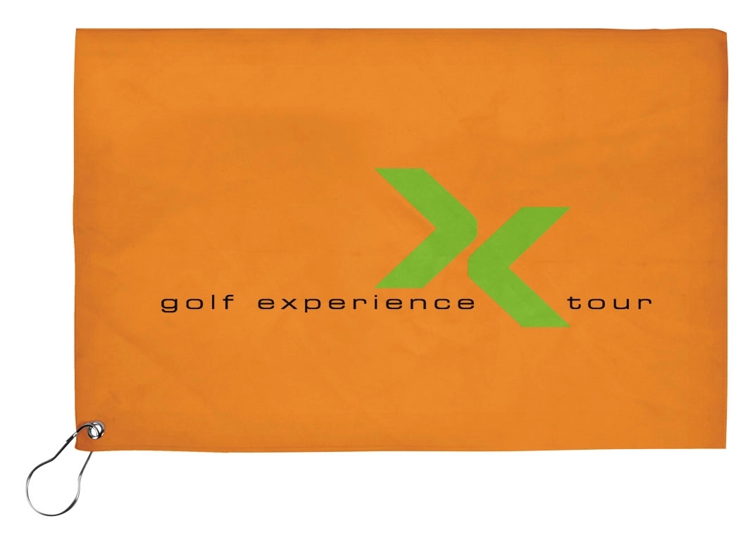 17x11 Sublimated Golf Towel - 200GSM 4