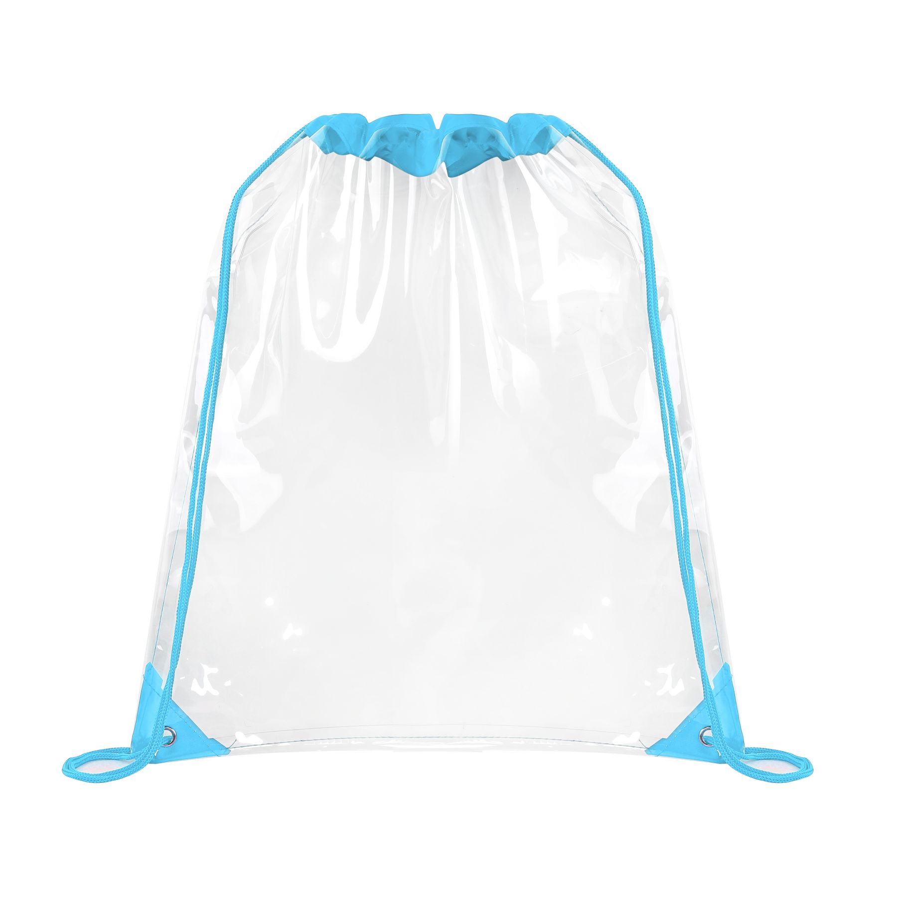 Large Clear Stadium Drawstring Backpack 12