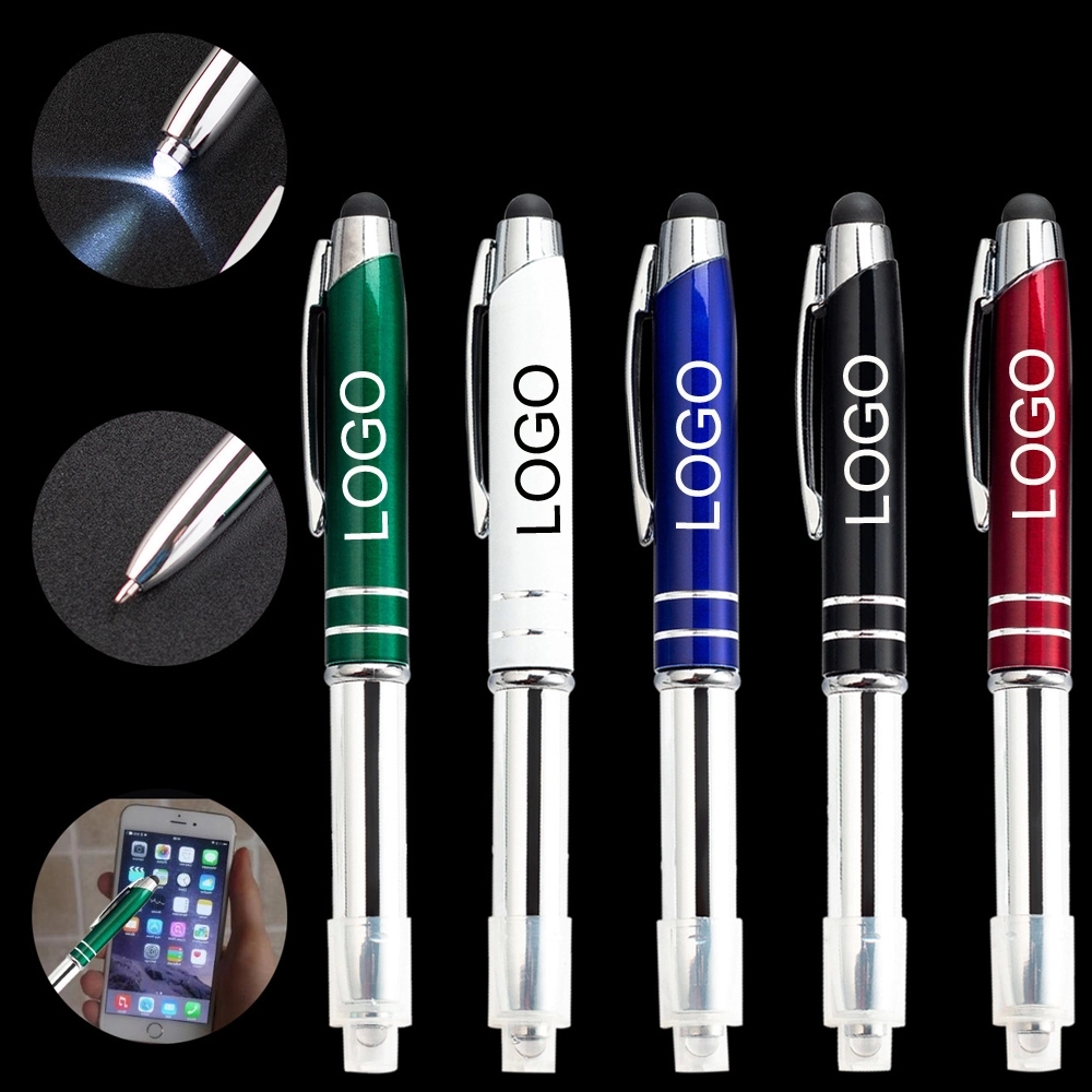 Stylus Metal Pen with Flashlight 1