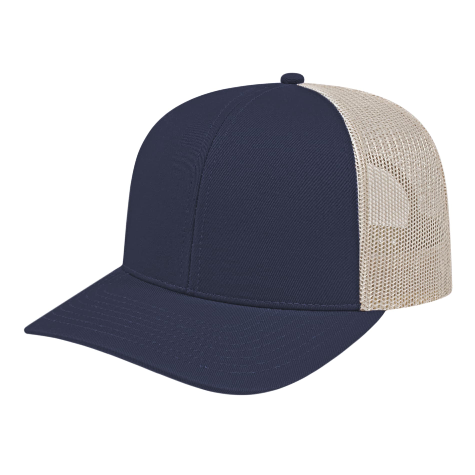 Cap America Poly/Cotton Trucker Mesh Back Cap 433