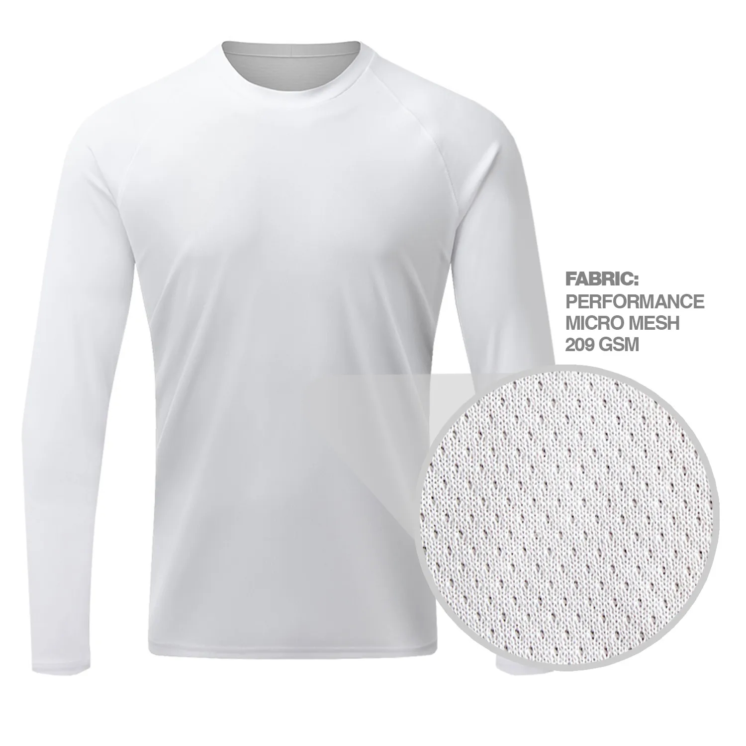 Men's Long Sleeve Crew Neck T-Shirt 1