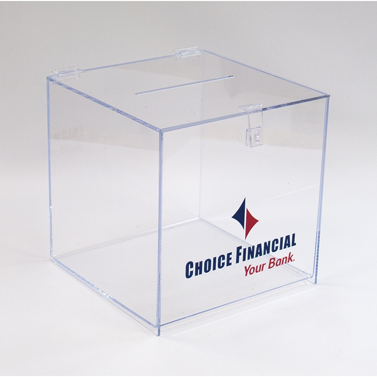 Black Suggestion/Registration Box, 12x12x12 3