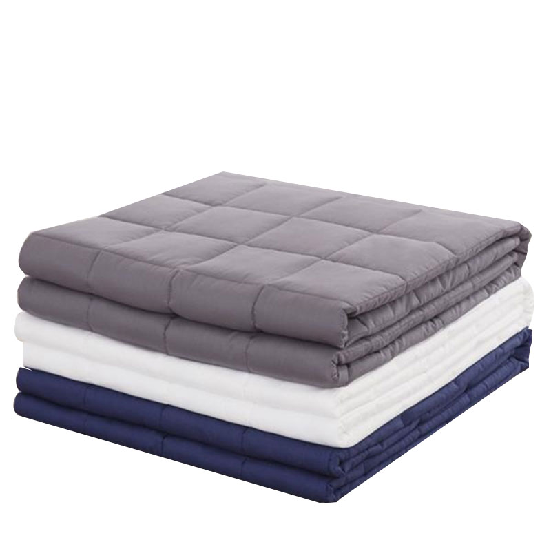 10 Lbs Microfiber Fabric Weighted Blanket 2