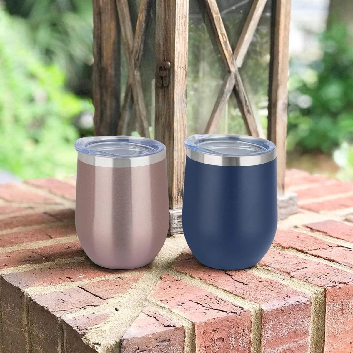 12Oz Double Wall Vacuum Wine Tumbler 3