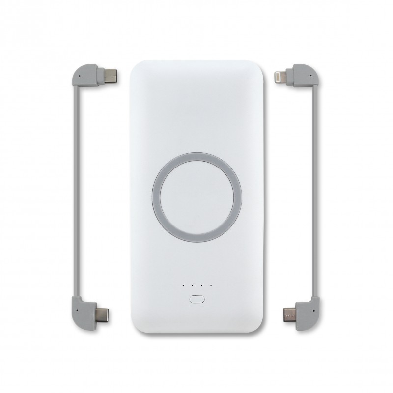 Chi-Charge Pro - 10,000 mAh Universal Power Bank with Wireless Charging 12