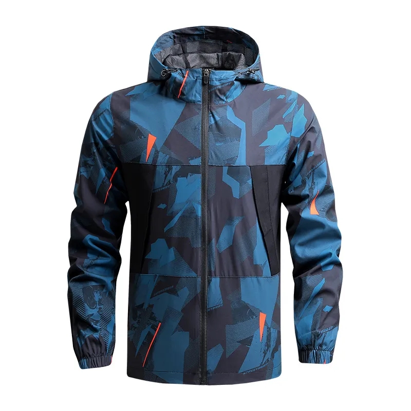 Men's Outdoor Waterproof and Windbreak Jacket 7