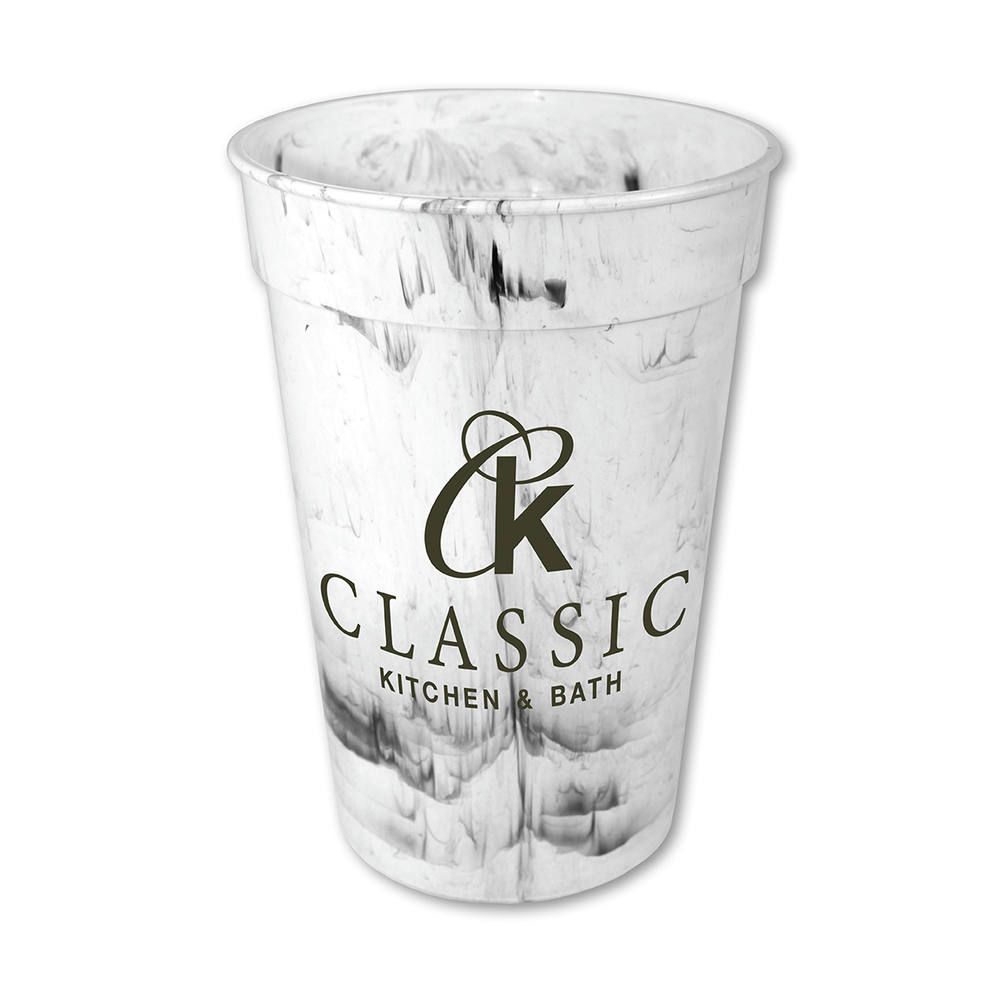 17 oz. Marble Stadium Cup 6