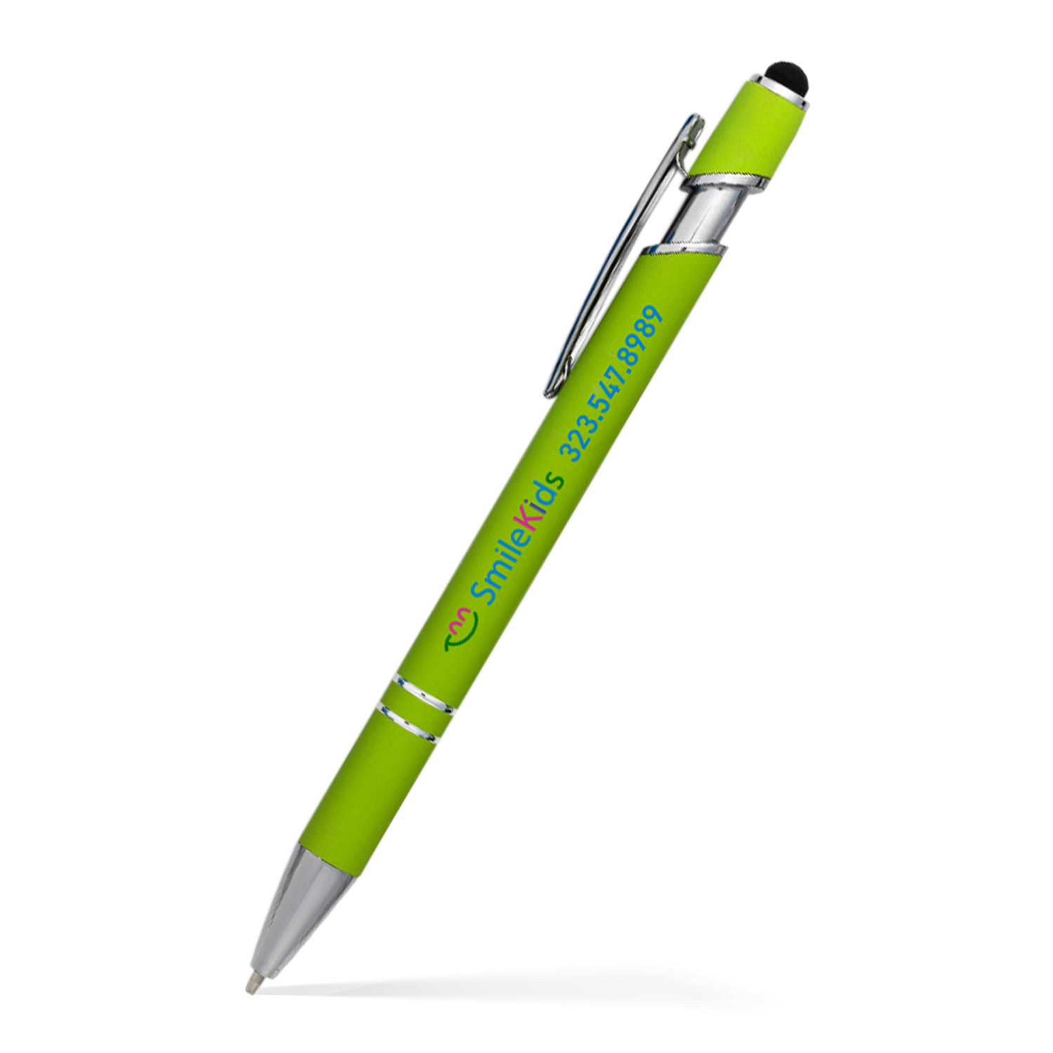 Alexandria Stylus Satin Soft Touch Click Metal Pen 24