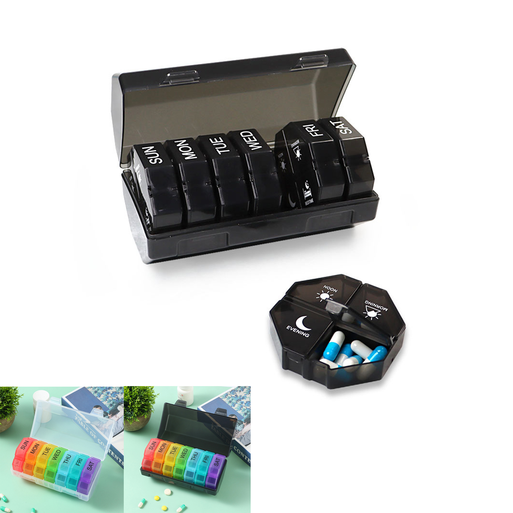 Weekly Pill Organizer Box 2