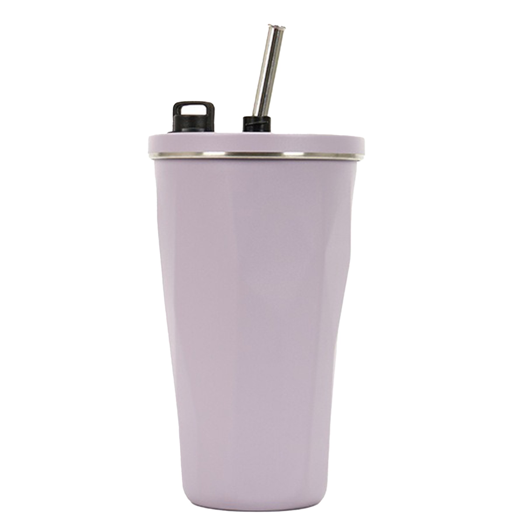 20Oz Diamond-Shaped Sippy Coffee Cup 6
