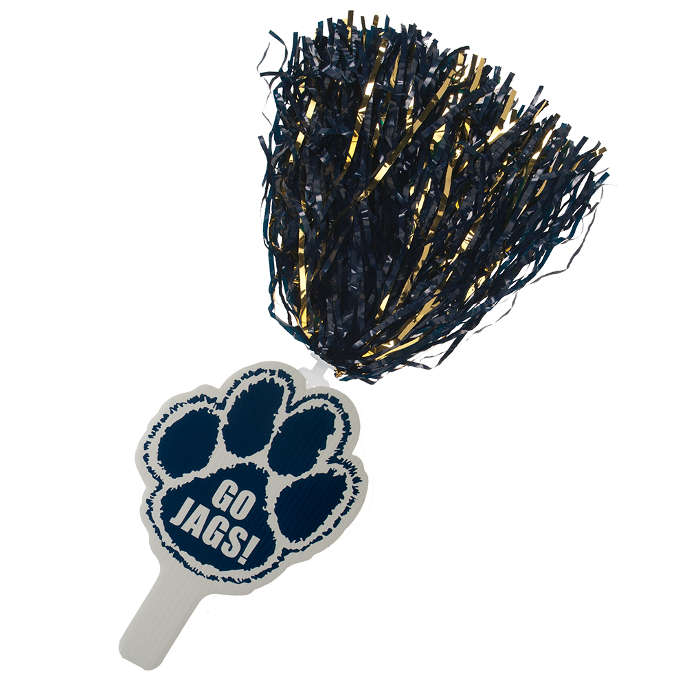 Paw Shape Hand Fan, Screen Printed 2