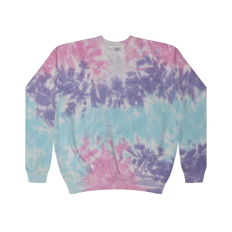 Tie-Dye Adult Crew Neck Sweatshirt 13
