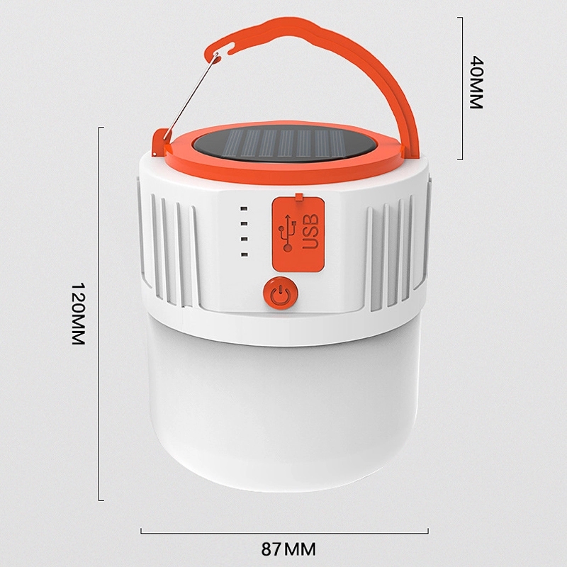 Custom Rechargeable Solar Led Camping Light 2
