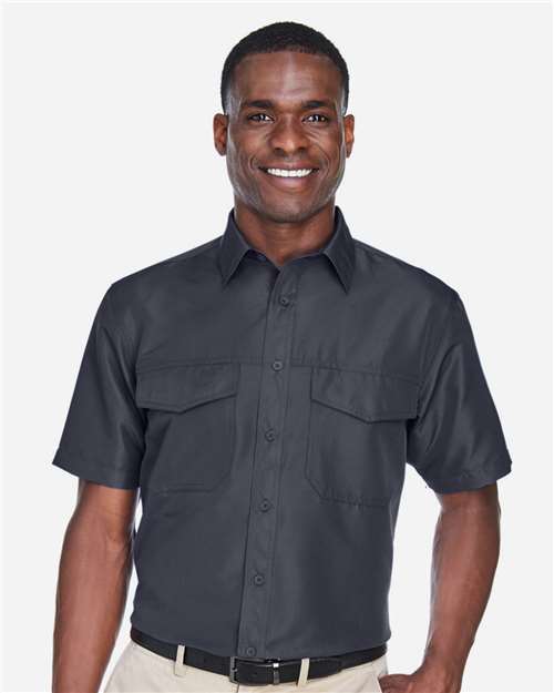 Men's Key West Short Sleeve Performance Staff Shirt - M580 39
