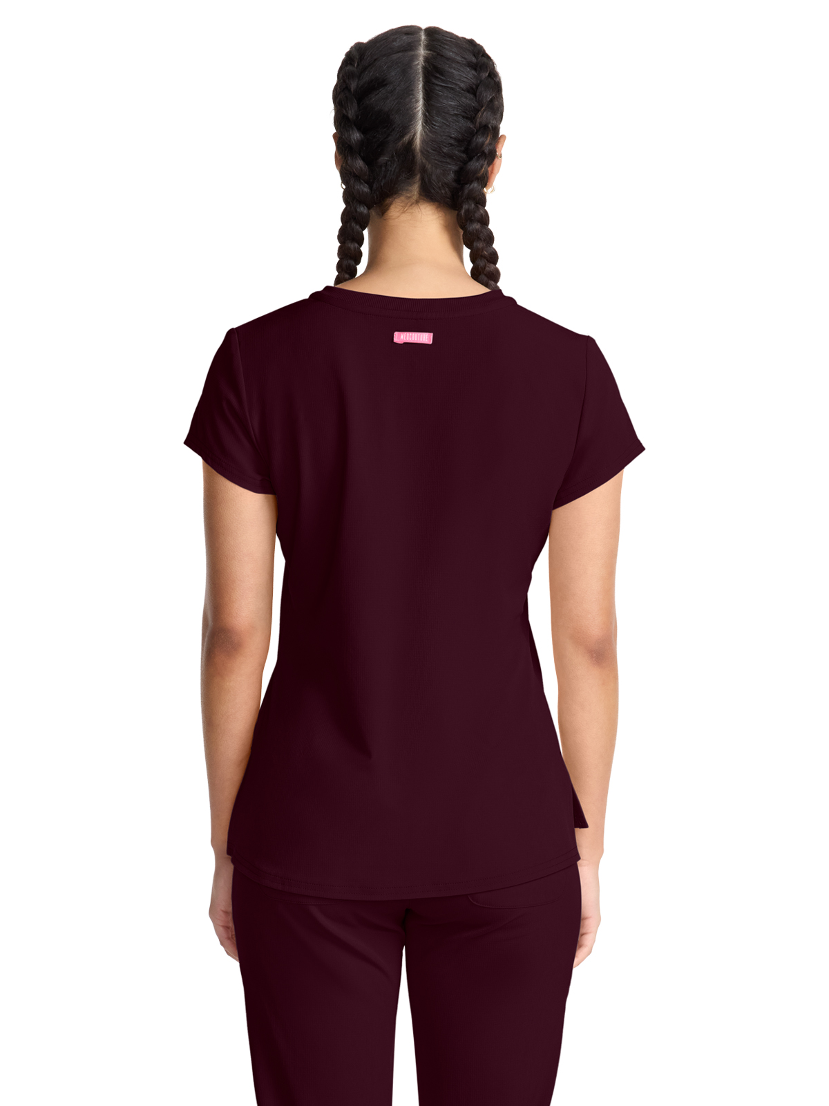 Med Couture - MC AMP - Women's 1-Pocket V-Neck Top 3