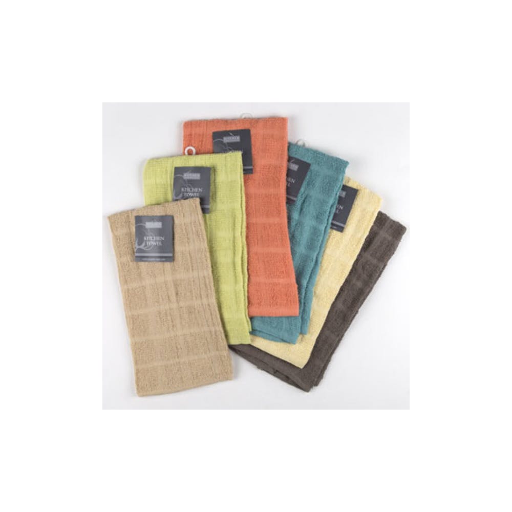 Kitchen Towels - Assorted Colors 15 x 25" 2