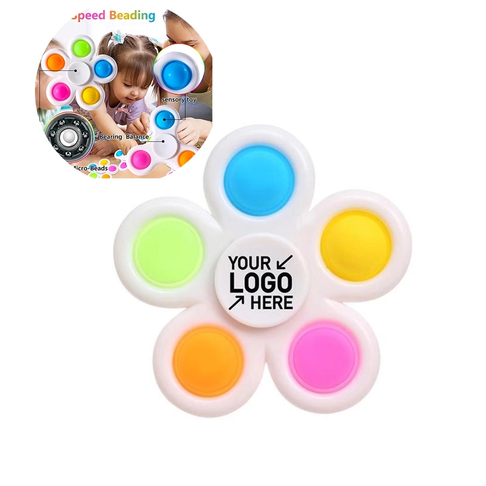 Push Pop Bubble Sensory Fidget Spinner Toy 2