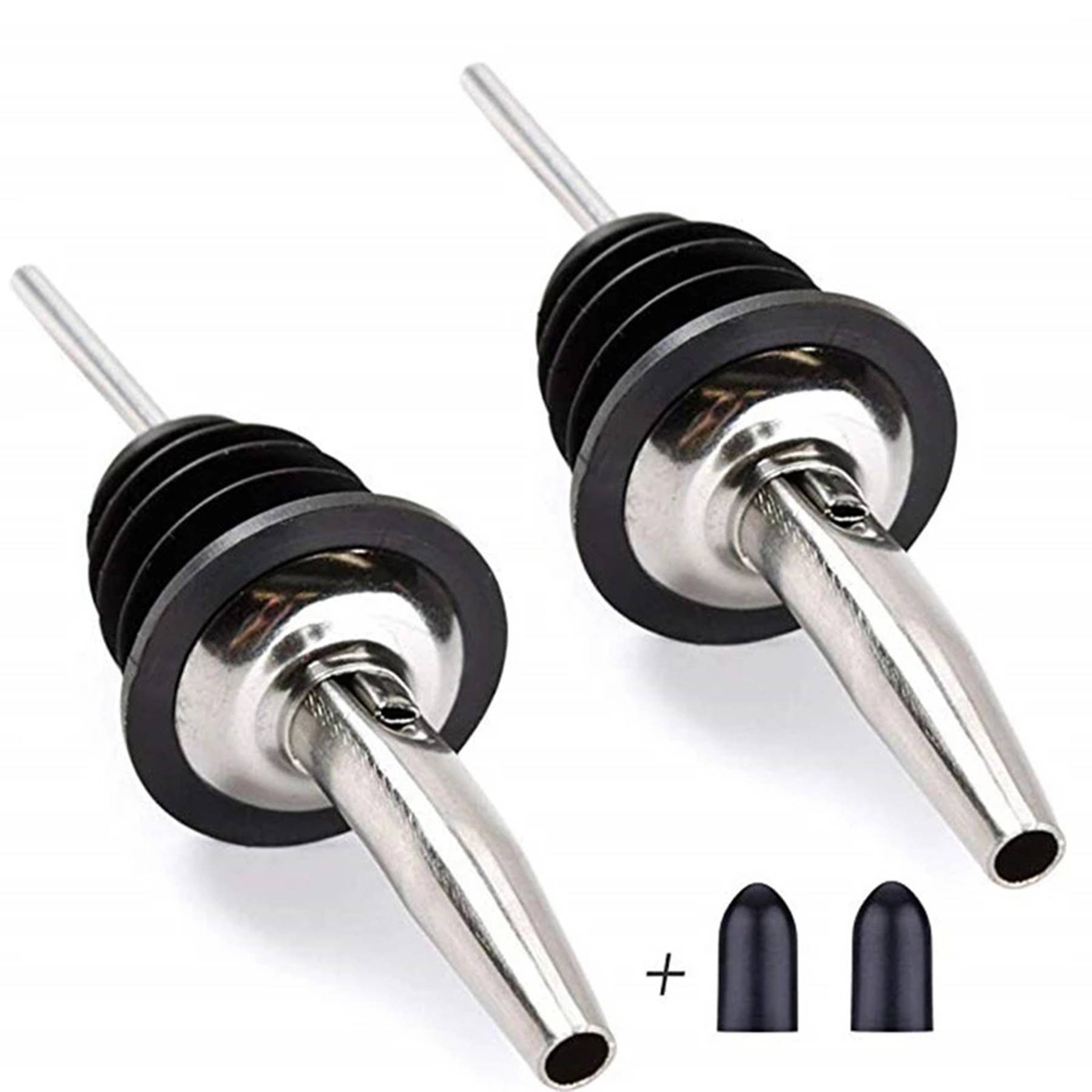 Stainless Steel Bottle Pourers 1