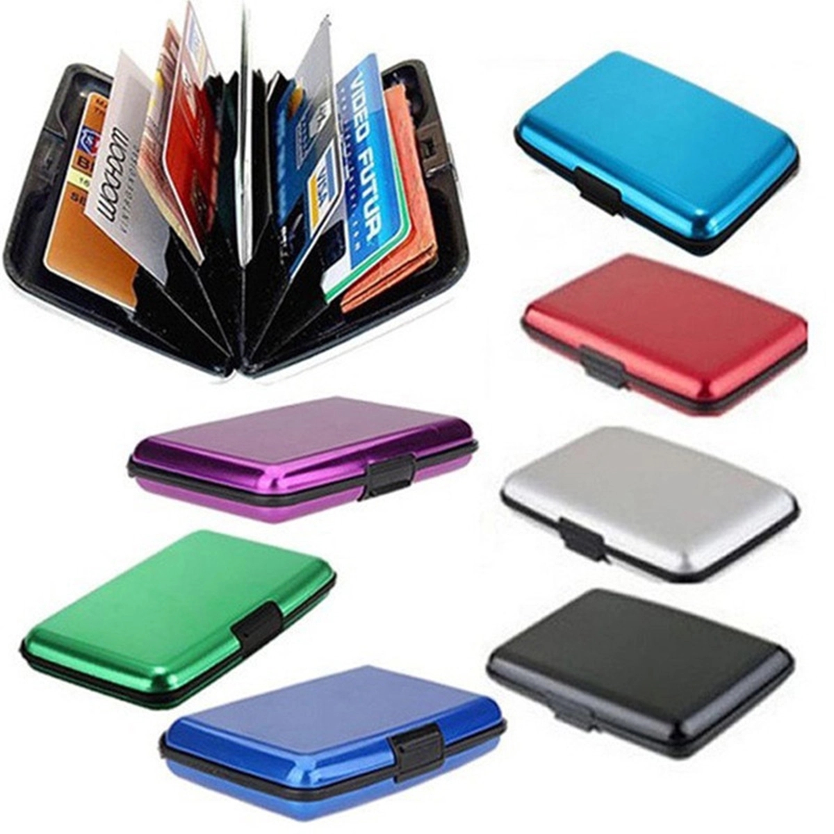 Aluminum Credit Card Wallet Holder 2
