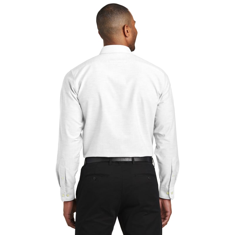Port Authority Slim Fit SuperPro Oxford Shirt. 7