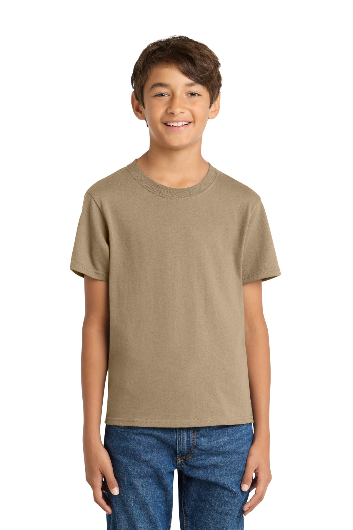 Port & Co Youth Core Cotton Tee. PC54Y 215