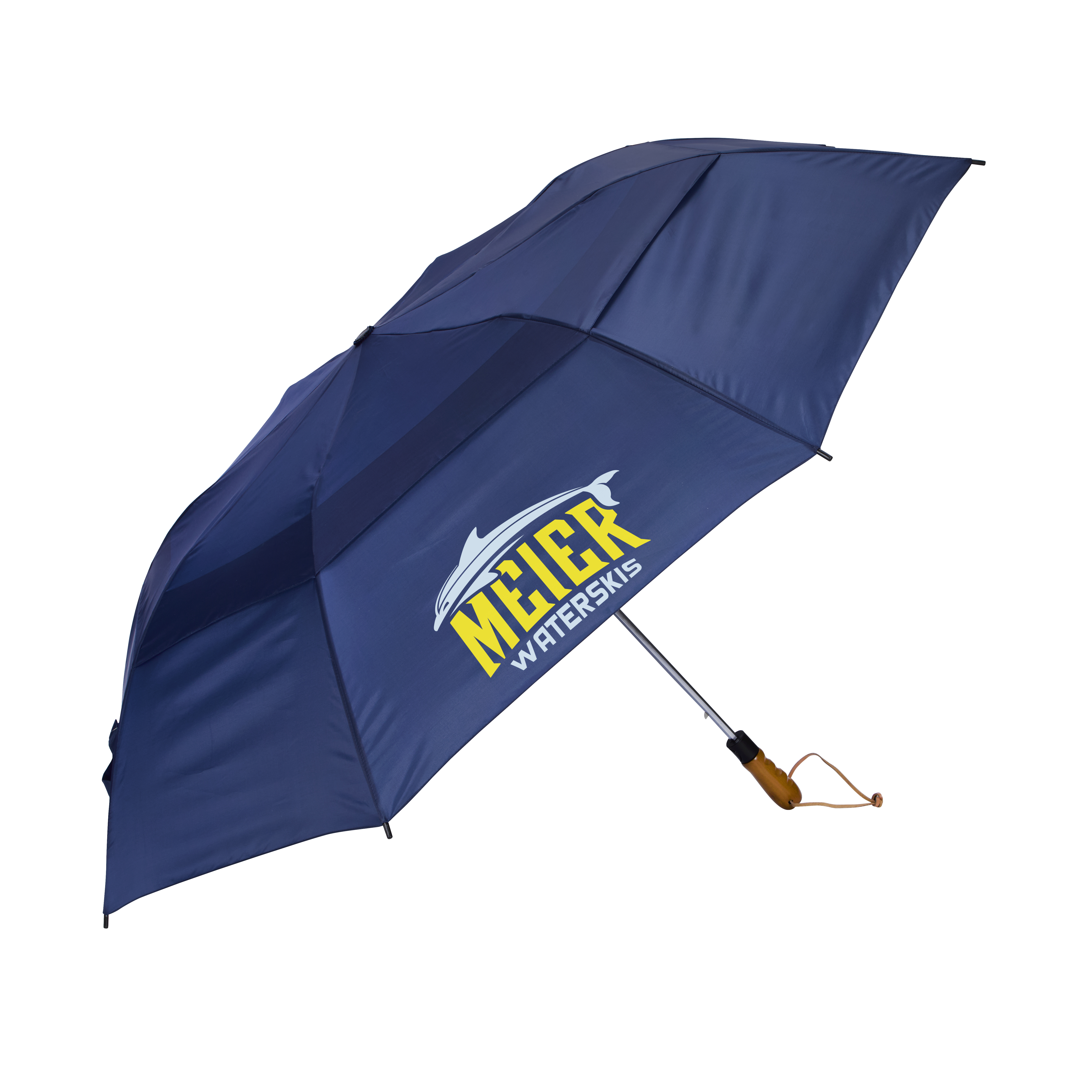 Shed Rain™ Windjammer® 58" Vented Wooden-Handled Auto-Open Jumbo Compact Umbrella 31