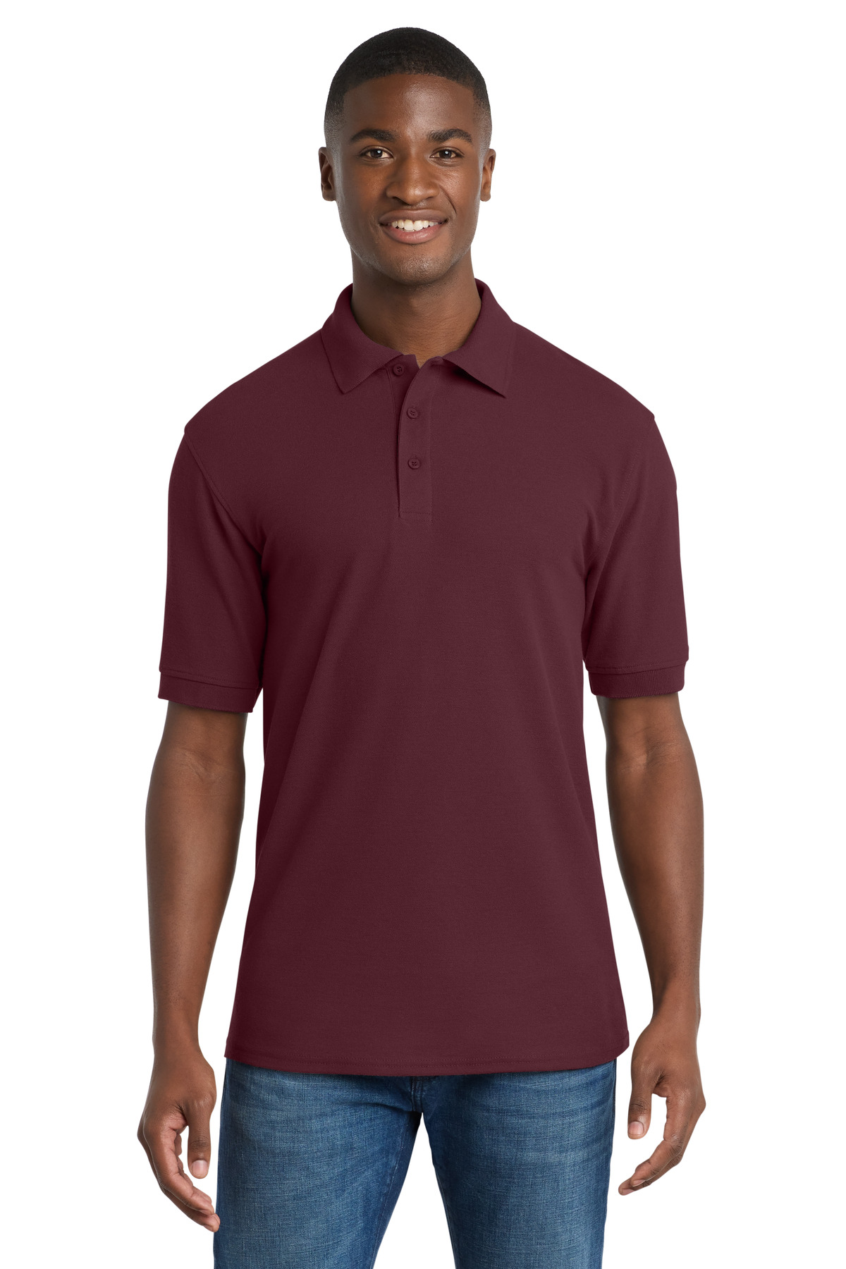 Port & Co Core Blend Pique Polo. KP155 42