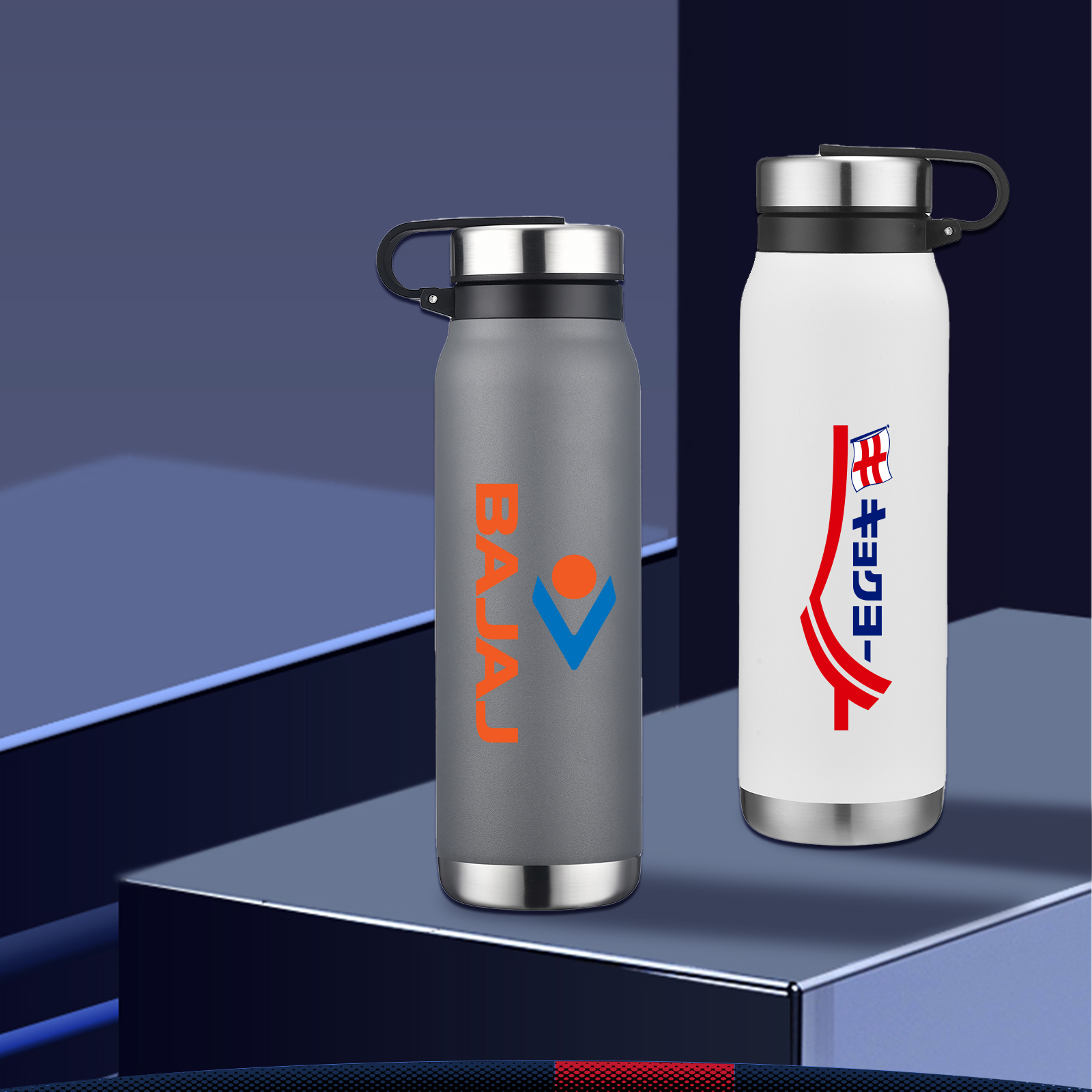 20 oz. Stainless Steel Travel Bottles, custom water bottle with logo imprint 9