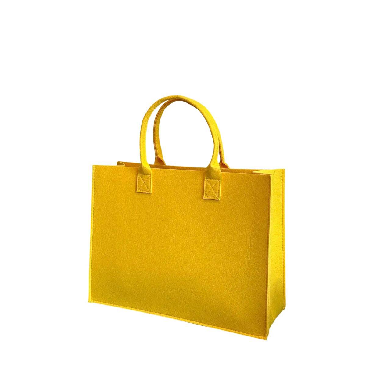 Eco Friendly Felt Bag for Work Travel Shopping 14