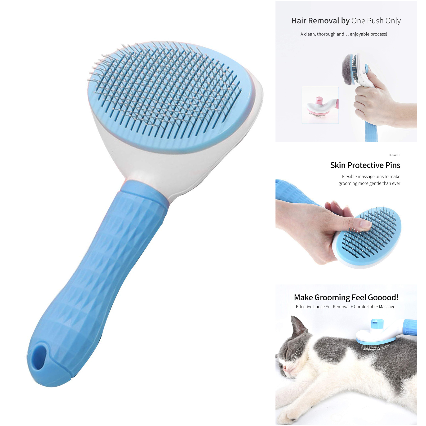 Soft Slicker Cat Brush 2