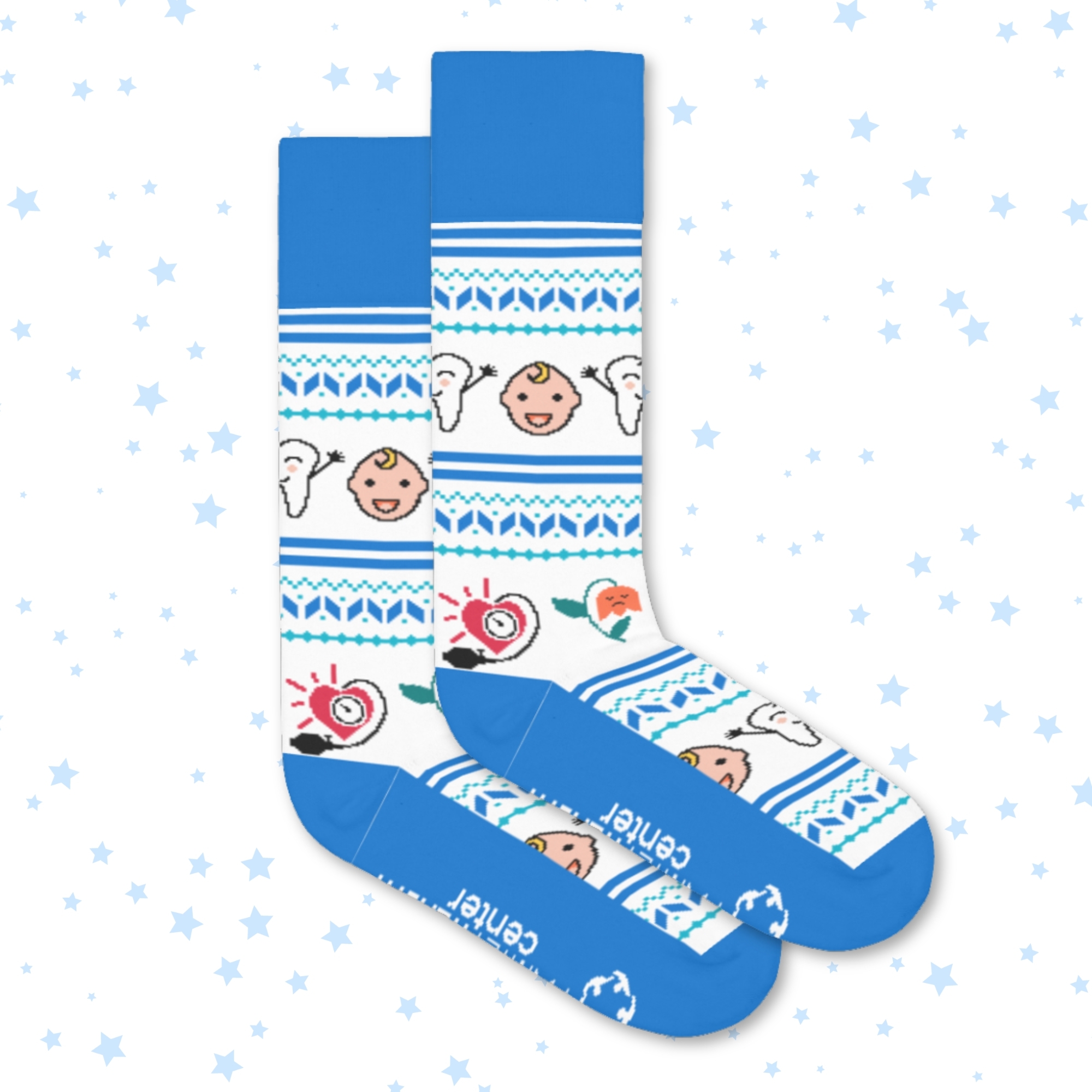 Patterned Adult Socks for a Baby Shower - Adorable Styles for Expecting Parents - American Made 1