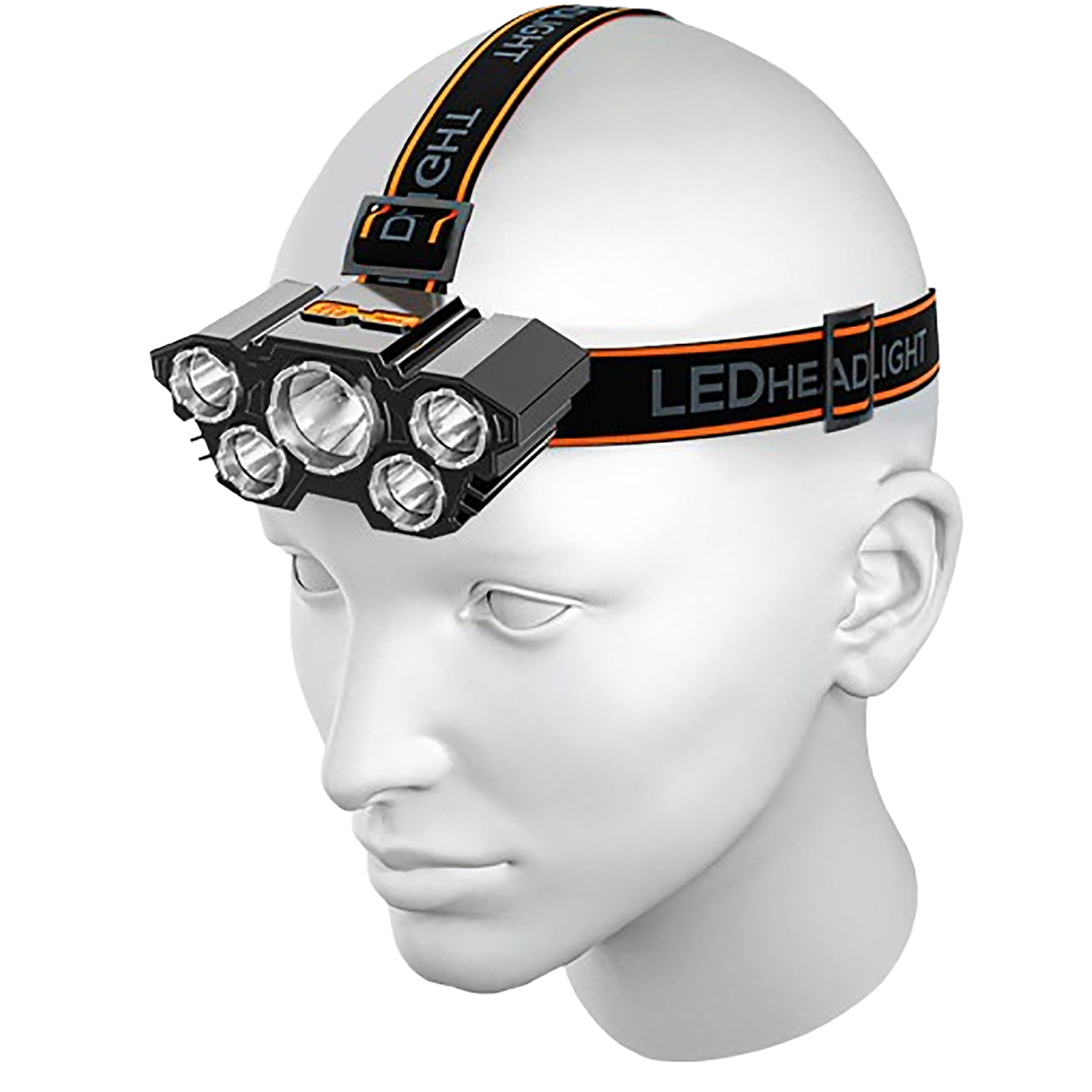 Multifunctional 5LED Headlight 3