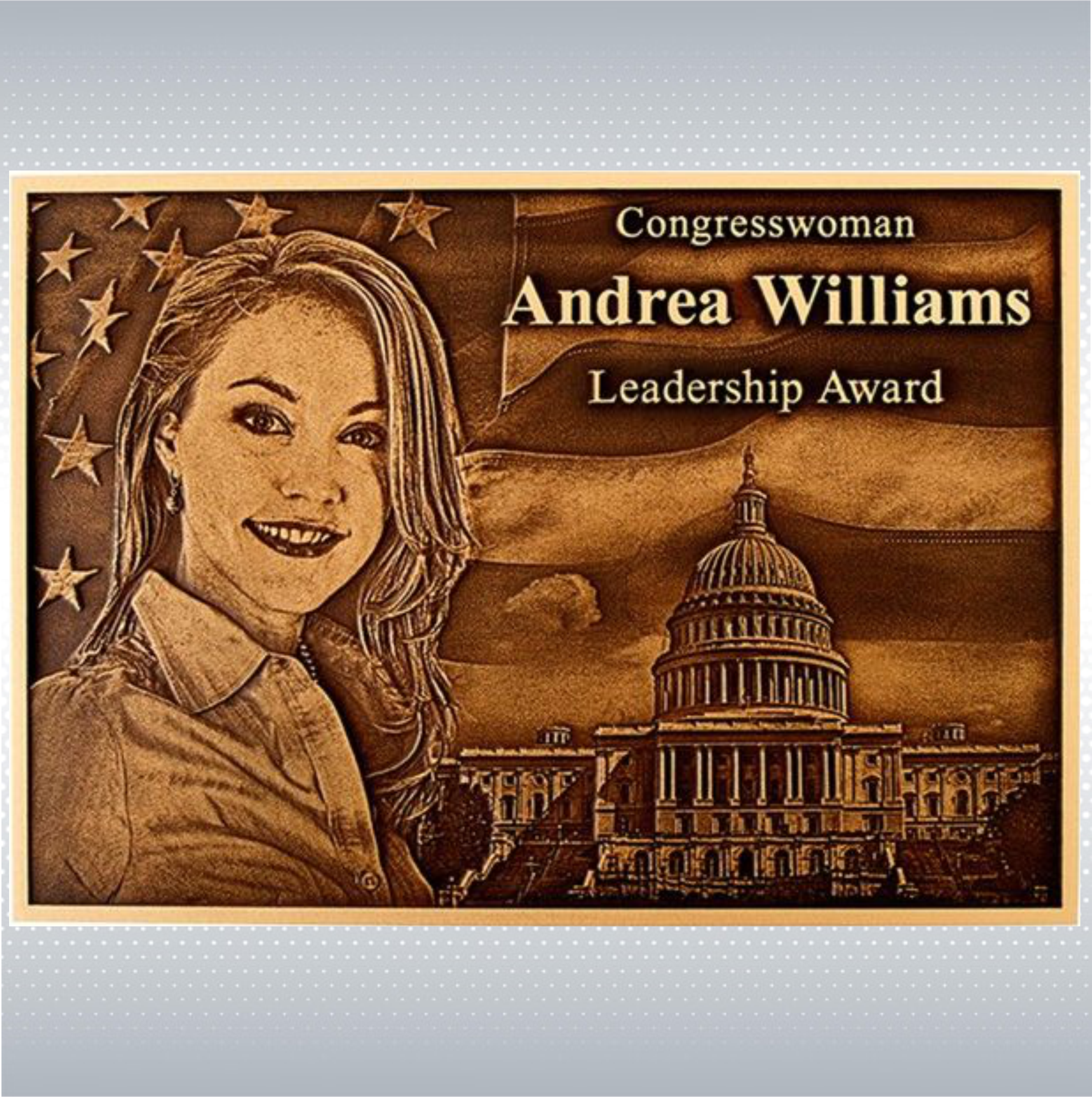 Bronze Plaque 20"x16" 2