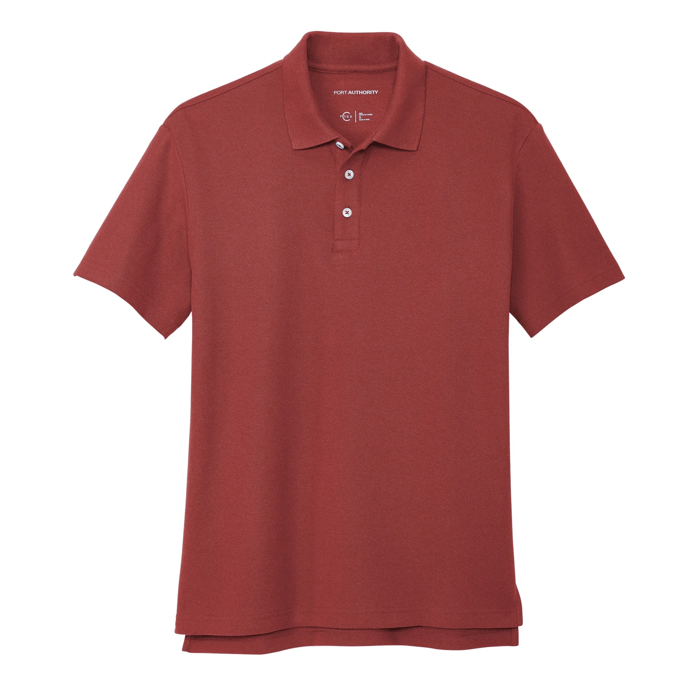 Port Authority(R) C-FREE(R) Cotton Blend Pique Polo 8