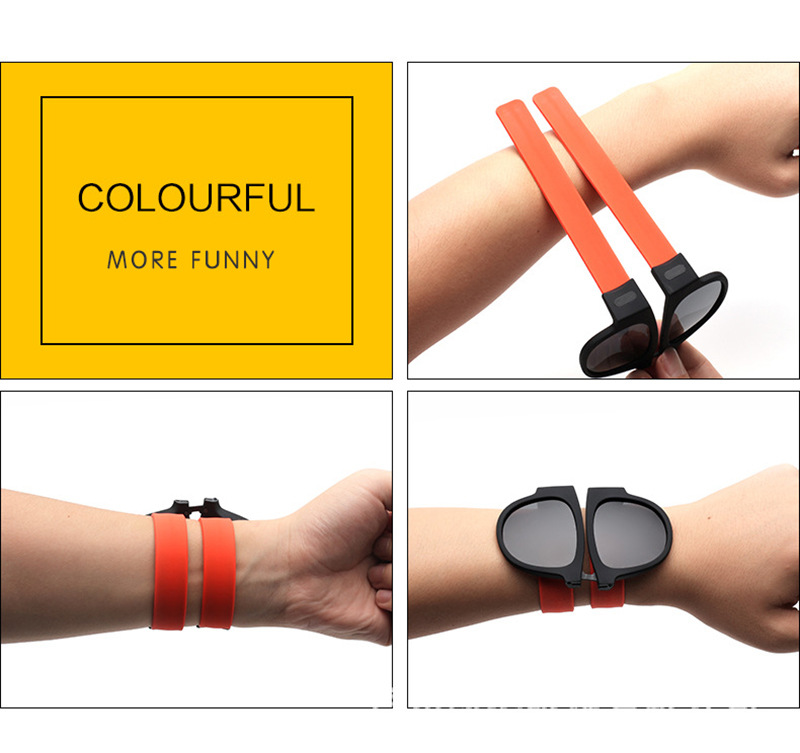 UV Protective Sun Glasses with Slap Circle Bracelet 1