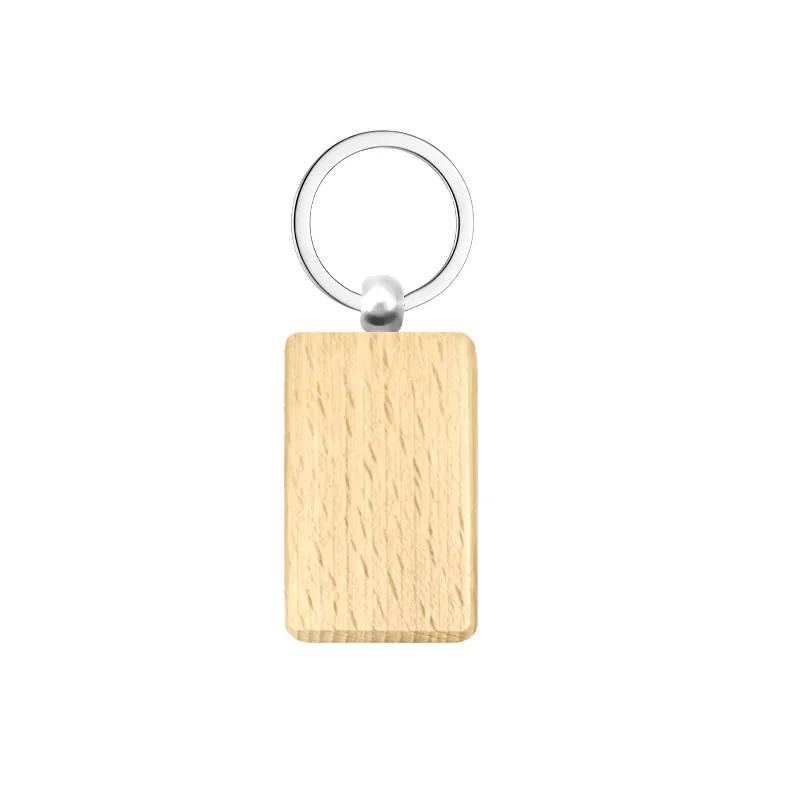 Durable Beech Wood Keychain for Everyday Use 4