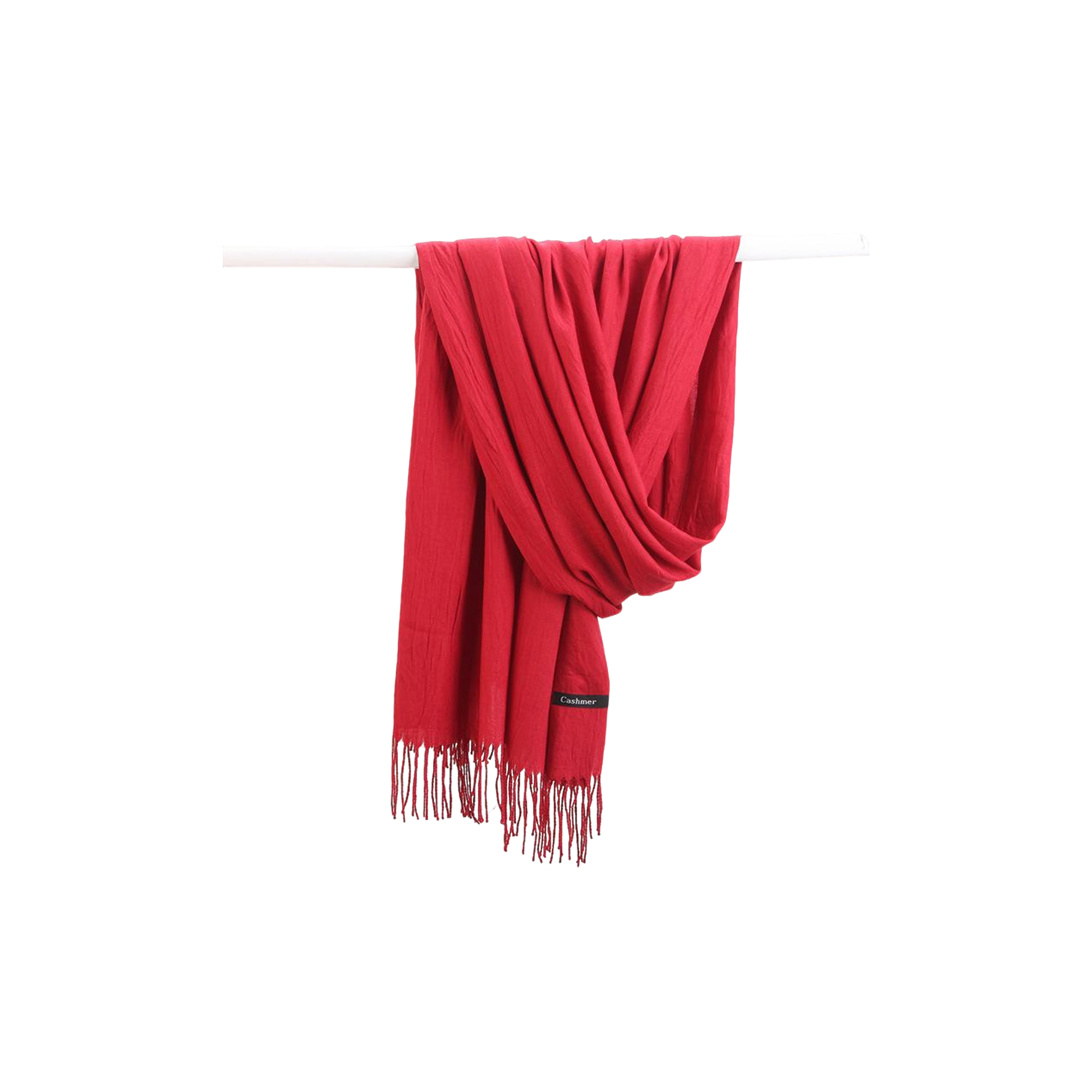Imitation Cashmere Pashmina Shawl Wrap Scarf With Fringe 78" x 27.5" 3