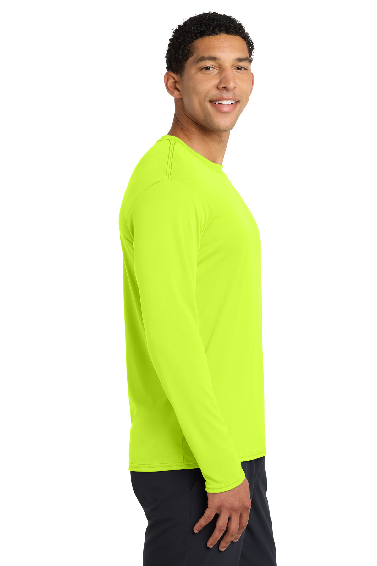 Port & Co Long Sleeve Performance Tee. PC380LS 14