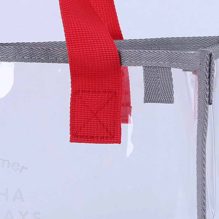 Custom Transparent PVC Tote Bag 5