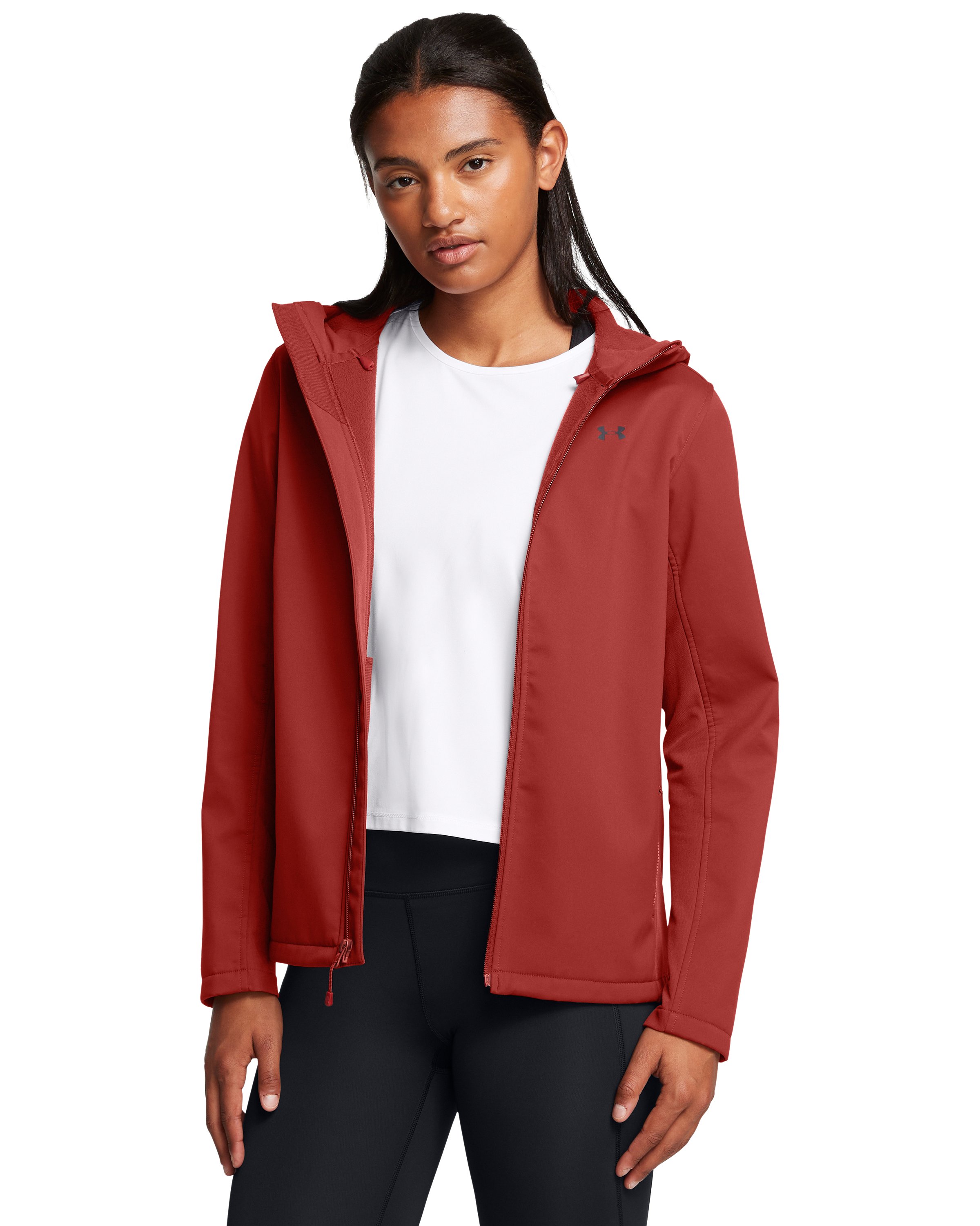 UA Storm ColdGear Infrared Shield 2.0 Women's Hooded Jacket 2