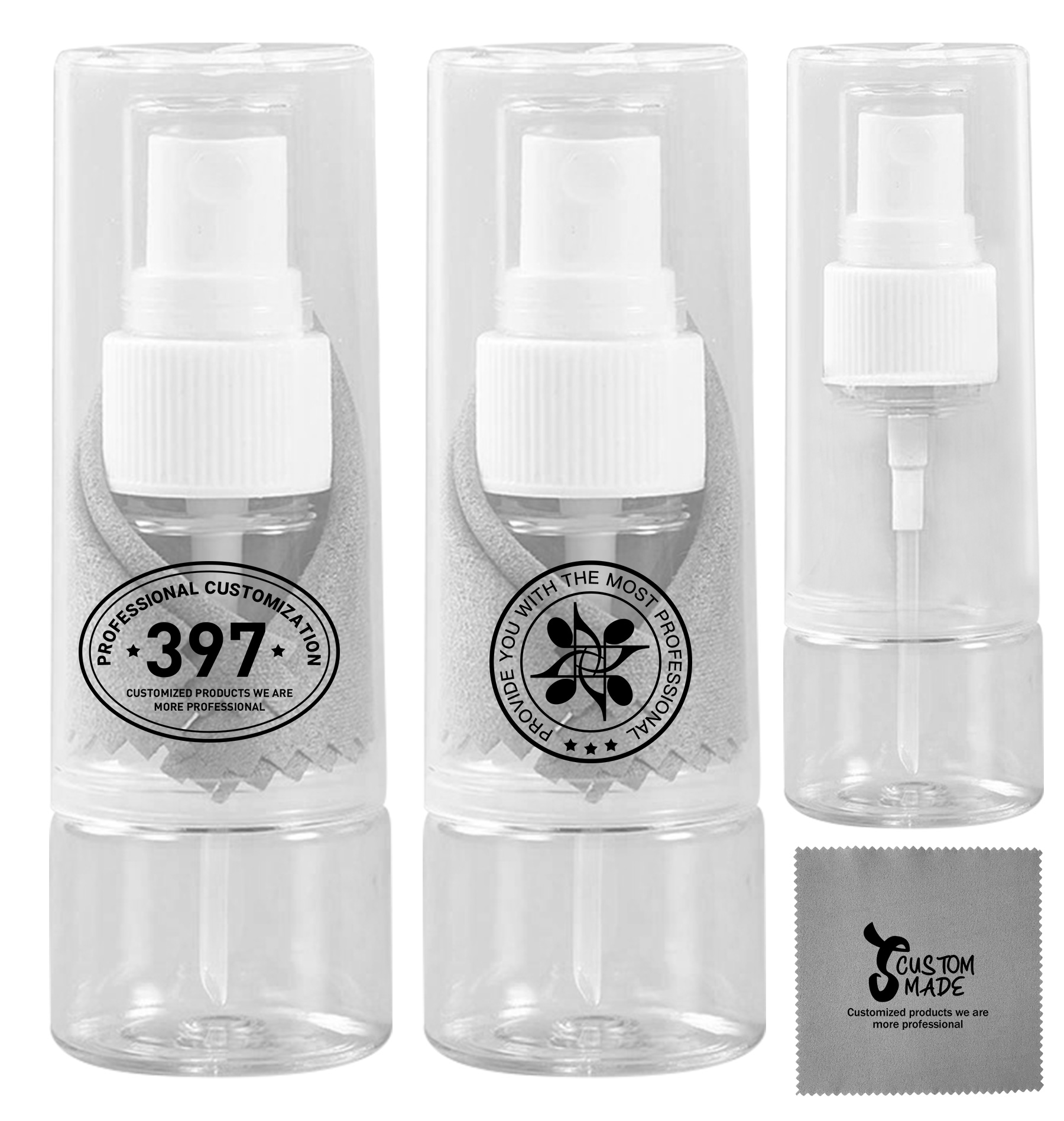 1oz Spray Cleaning Bottle Set 5